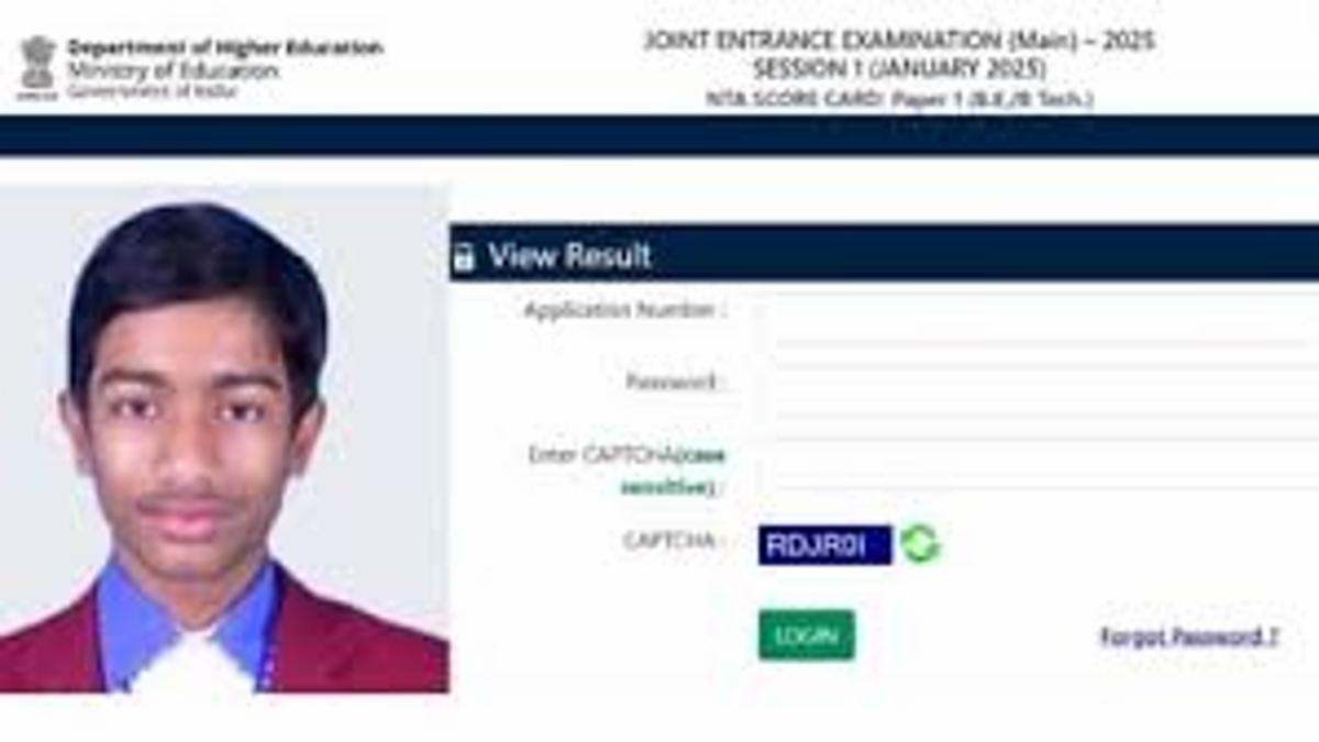 JEE Main 2025 Result: 24 Toppers Score 100 Percentile, General Cutoff 93.10 — Download Scorecard